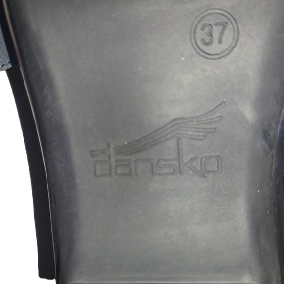 Dansko Orla Green Snakeskin Embossed Mary Jane Comfort Clog size 6.5-7 - Picture 8 of 9